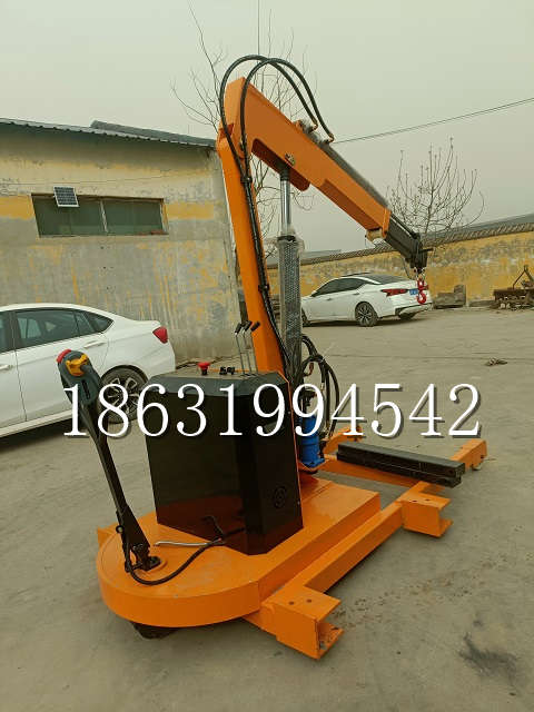 新北市自卸车厢随车吊 自制轮式四不像起重机 四驱平板吊 5吨 贵盛